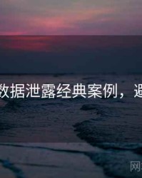 黑料网数据泄露经典案例，避坑必读